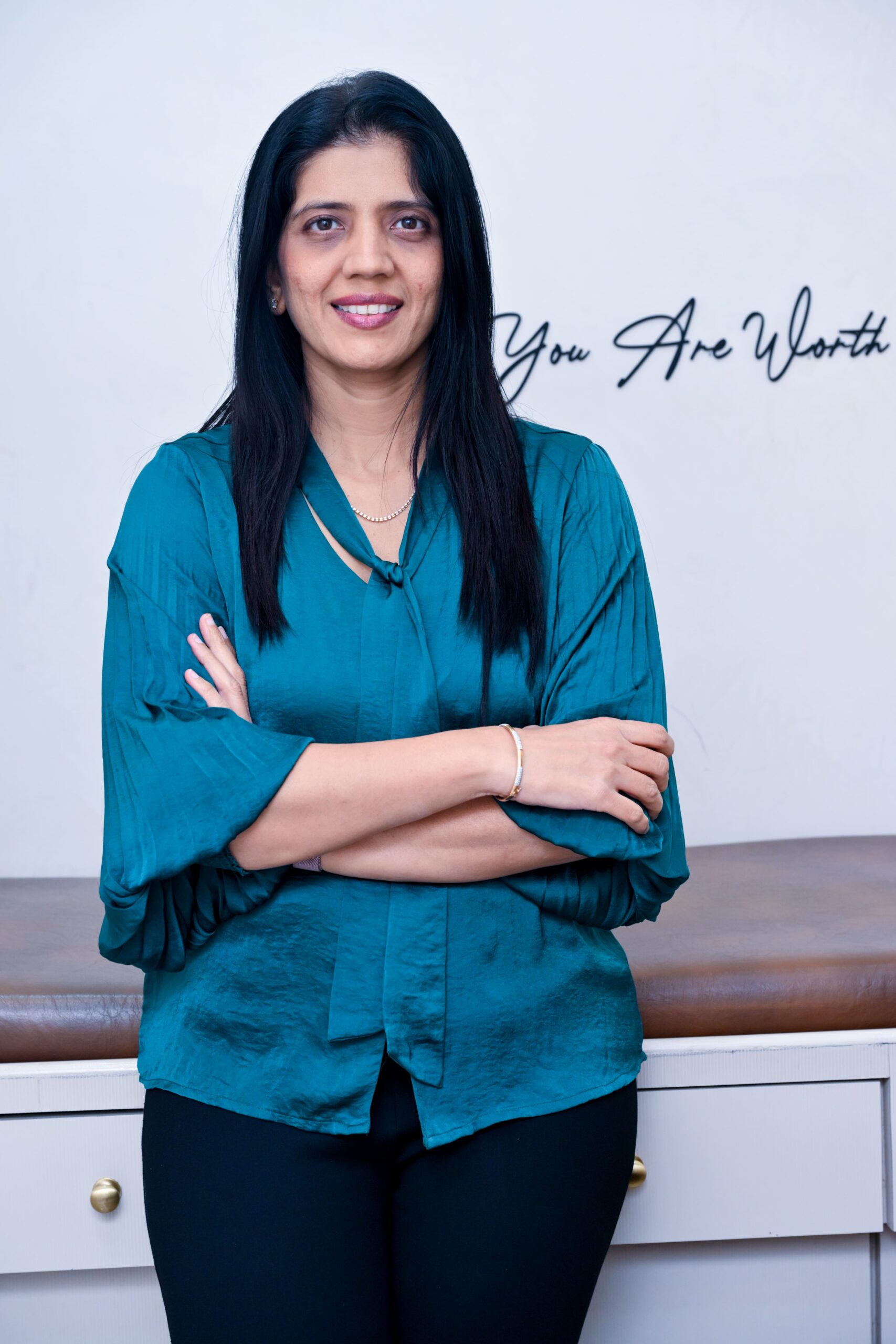 Dr. Shruti Shah's consultation table for comprehensive women's healthcare